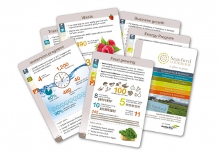 Samford Commons - infographic cards