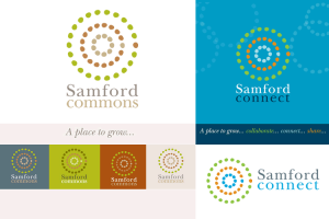 Samford Commons branding