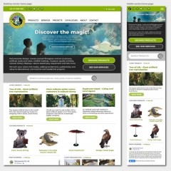 Natureworks homepage layouts Natureworks homepage layouts