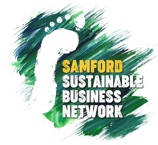 Painterly logo for Sustainable Business Network