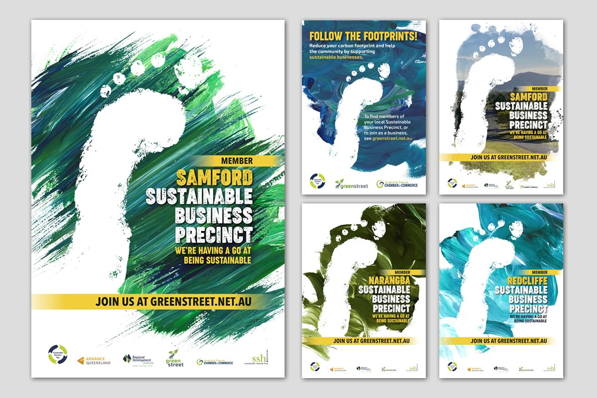 Sustainable precinct poster range